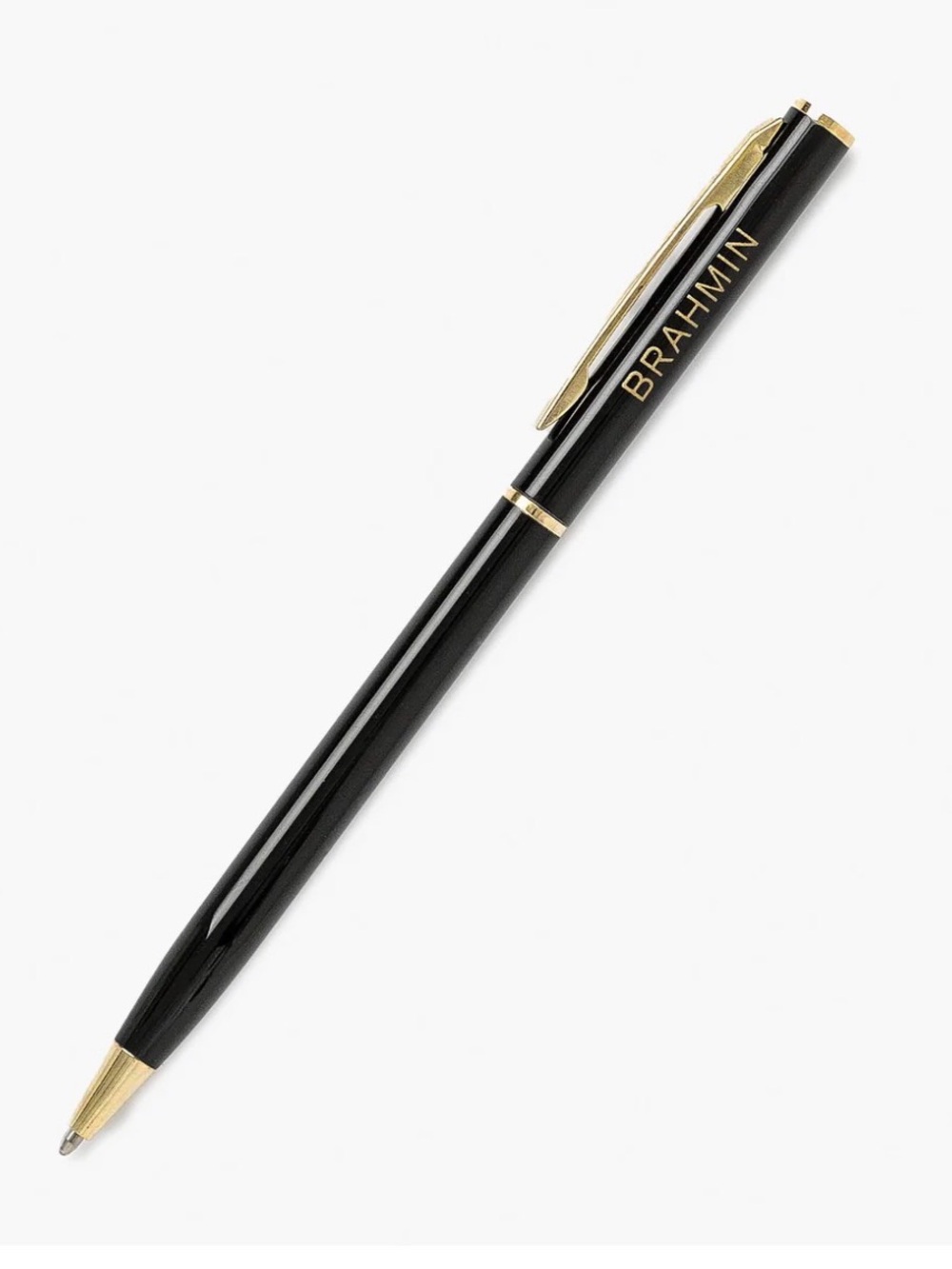 Brahmin Black and Gold Executive Pen (Authentic) 🖊️